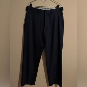 JM Haggar Navy blue straight leg classic fit dress pants size 34